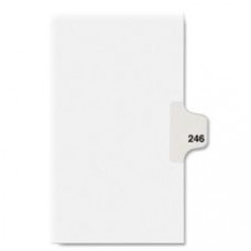 Avery® Individual Legal Dividers Avery® Style, Letter Size, Side Tab #246 (82462) - Printed Tab(s) - Digit - Exhibit 246 - 8.5