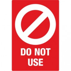 Avery® Surface Safe DO NOT USE Table & Chair Decals - 10 / Pack - Do Not Use Print/Message - 4