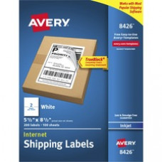 Avery® TrueBlock Shipping Labels - 5 1/2