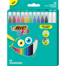 BIC Magic Effects Coloring Markers - Multicolor - 12 / Pack