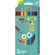 BIC Kids Coloring Pencils - Multi Lead - 24 / Pack