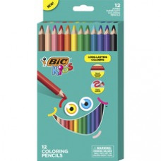 BIC Kids Coloring Pencils - Multi Lead - 12 / Pack