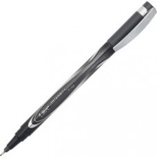 BIC Intensity Fine Point Permanent Marker Pens - Fine Pen Point - 0.5 mm Pen Point Size - Black - Black Barrel