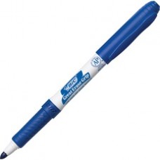 BIC Great Erase Fine Point Whiteboard Marker - Fine Marker Point - Blue - 12 / Dozen