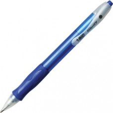 BIC Retractable Ballpoint Pens - Medium Pen Point - 1 mm Pen Point Size - Refillable - Blue - Blue Barrel - 36 / Box