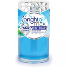 Bright Air Bright Air Max Odor Eliminator - Liquid - 4 fl oz (0.1 quart) - Cool + Clean - 1 Each - Phthalate-free, BHT Free, Odor Neutralizer, Paraben-free, Formaldehyde-free, NPE-free, Triclosan-free