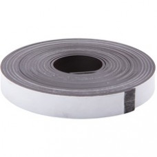 Zeus Magnetic Tape - 0.50" Width x 10 ft Length - Magnet - Adhesive Backing - Flexible - Black