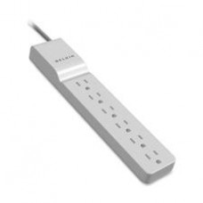Belkin® SurgeMaster™ Home Grade Surge Protector, 6 Outlets, 4-Foot Cord, 709 Joules - 6 x AC Power - 709 J