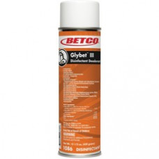 Betco Glybet III Disinfectant - Ready-To-Use Aerosol - 496 fl oz (15.5 quart) - Citrus Bouquet Scent - 12 / Carton - Clear
