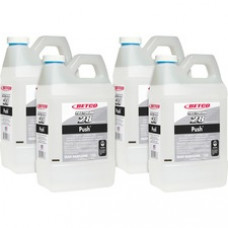 Betco Green Earth Push Enzyme Multi-Purpose Cleaner - Liquid - 67.6 fl oz (2.1 quart) - New Green Scent - 4 / Carton - Milky White