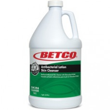Betco Antibacterial Lotion Skin Cleanser - Lotion - 1 gal - Papaya - Applicable on Hand - Anti-bacterial, Moisturising - 4 / Carton