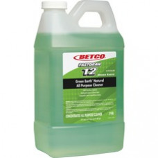 Green Earth Natural All Purpose Cleaner - Concentrate Liquid - 67.6 fl oz (2.1 quart) - Clean Scent - 4 / Carton - Green
