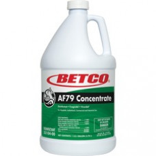 Betco AF79 Concentrate Disinfectant - Concentrate - 128 fl oz (4 quart) - Ocean Breeze Scent - 1 Each - Green