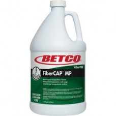 Betco FiberCAP MP Cleaner - Liquid - 128 fl oz (4 quart) - 4 / Carton - Light Straw