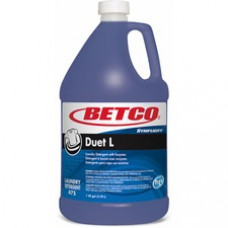 Betco Symplicity™ Duet L Detergent With Bleach Alternative, Fresh Scent, 128 Oz, Blue - Ready-To-Use Liquid - 142.92 oz (8.93 lb) - Fresh Scent - Blue