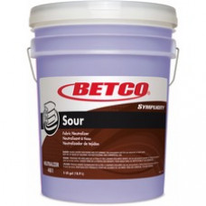 Betco Symplicity Sour Fabric Neutralizer - Concentrate Liquid - 640 fl oz (20 quart) - Mild Scent - 1 Each - Yellow