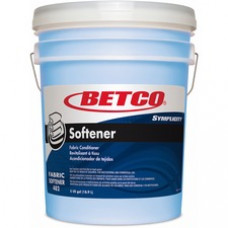 Betco SYMPLICITY™ Fabric Softener, Fresh Scent, 640 Oz - Ready-To-Use Liquid - 640 oz (40 lb) - Fresh Scent - 5 - Blue