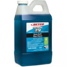 Green Earth Glass Cleaner - Concentrate Liquid - 67.6 fl oz (2.1 quart) - Bottle - 4 / Carton - Blue