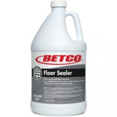 Betco Acrylic Polymer Floor Sealer - Liquid - 128 fl oz (4 quart) - Characteristic ScentBottle - 4 / Carton - Clear, Milky White