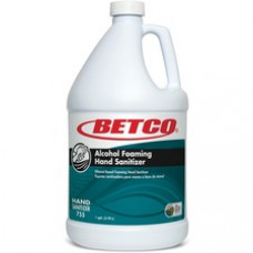 Betco Hand Sanitizer Foam - 1 gal (3.8 L) - Kill Germs - Hand - Light Blue - Quick Drying, Non-sticky - 1 Each