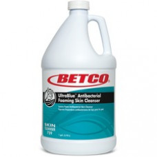 Betco Ultra Blue Antibacterial Foaming Skin Cleanser - Foam - 1 gal - Clean Ocean - Skin - Anti-bacterial, Non-irritating, Moisturising - 1 Each