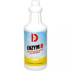 Big-D Enzym D Bacteria/Enzyme Culture Deodorant - Liquid - 32 fl oz (1 quart) - Citrus Scent - 1 Each - White