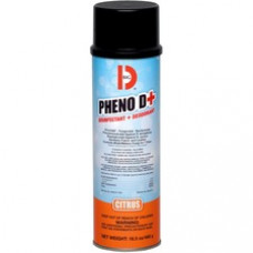 Big D Pheno D+ Disinfectant & Deodorizer - Ready-To-Use Aerosol - 6 fl oz (0.2 quart) - Citrus Scent - 1 Each