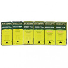 Bigelow Assorted Green Teas - Green Tea - Lemon - 168 / Carton