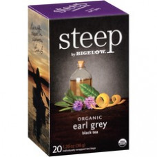Bigelow Organic Earl Grey Black Tea Bag - 1.3 oz - 20 Teabag - 20 / Box