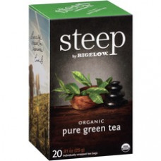 Bigelow Ogranic Green Tea - Green Tea - 28 Teabag - 28 / Box