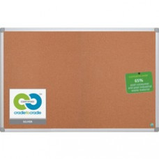 MasterVision Aluminum Frame Recycled Cork Boards - 48