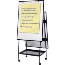 MasterVision Melamine Double-sided Easel - 29.5