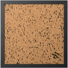 MasterVision Speckled Black Natural Cork Board - 18