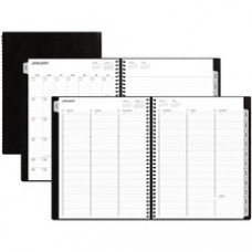 Blue Sky Aligned Weekly/Monthly Appointment Planner - Weekly, Monthly - 1 Year - January 2022 - December 2022 - 7:00 AM to 7:45 PM - 1 Week, 1 Month Double Page Layout - 11