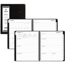 Blue Sky Aligned Weekly/Monthly Notes Planner - Monthly, Weekly - 1 Year - January 2022 - December 2022 - 1 Week, 1 Month Double Page Layout - 8 3/4