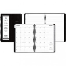 Blue Sky Aligned Monthly Notes Planner - Monthly - 1 Year - January 2022 - December 2022 - 1 Week, 1 Month Double Page Layout - 5