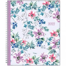 Blue Sky Laila Create-Your-Own Cover Weekly/Monthly Planner - Weekly, Monthly - 12 Month - January 2022 - December 2022 - 1 Month, 1 Week Double Page Layout - 11