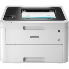 Brother HL-L3230CDW Compact Digital Color Printer Providing Laser Quality Results with Wireless and Duplex Printing - 25 ppm Mono / 25 ppm Color - 600 x 2400 dpi Print - Automatic Duplex Print - 251 Sheets Input - Ethernet - Wireless LAN - Wi-Fi Dire