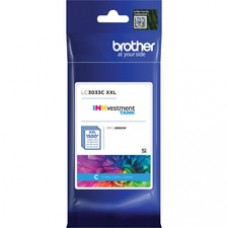 Brother Genuine LC3033C Single Pack Super High-yield Cyan INKvestment Tank Ink Cartridge - Inkjet - Super High Yield - 1500 Pages - 1 Pack
