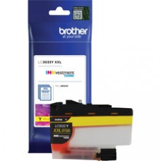 Brother Genuine LC3033Y Single Pack Super High-yield Yellow INKvestment Tank Ink Cartridge - Inkjet - Super High Yield - 1500 Pages - 1 Pack