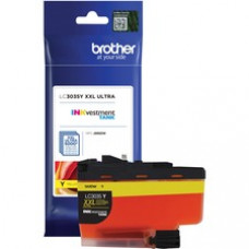 Brother Genuine LC3035Y Single Pack Ultra High-yield Yellow INKvestment Tank Ink Cartridge - Inkjet - Ultra High Yield - 5000 Pages - 1 Pack