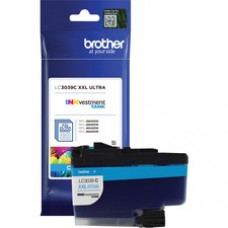 Brother Genuine LC3039C Ultra High-yield Cyan INKvestment Tank Ink Cartridge - 5000 Pages