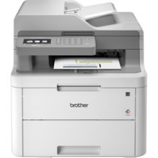 Brother MFC-L3710CW Compact Digital Color All-in-One Printer Providing Laser Quality Results with Wireless - Copier/Fax/Printer/Scanner - 19 ppm Mono/19 ppm Color Print - 600 x 2400 dpi Print - Up to 30000 Pages Monthly - 251 sheets Input - Color Sca
