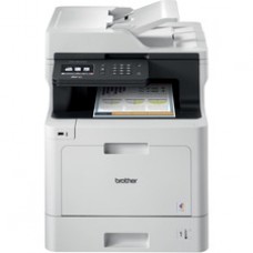 Brother Business Color Laser All-in-One MFC-L8610CDW - Duplex Printing - Wireless Networking - Copier/Fax/Printer/Scanner - 33 ppm Mono/33 ppm Color Print - 3.7
