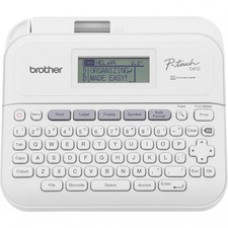 Brother® P-touch PT-D410 Home/Office Advanced Connected Label Maker - 15 Fonts - Connect via USB - Takes TZe Label Tapes up to ~3/4 inch