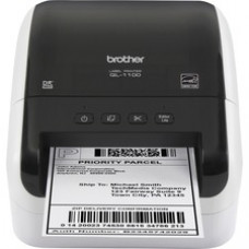 Brother QL-1100 Desktop Direct Thermal Printer - Monochrome - Label Print - USB - 4