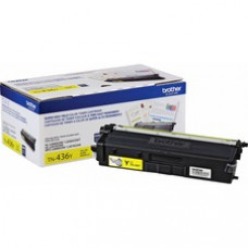 Brother TN436Y Toner Cartridge - Yellow - Laser - Standard Yield - 6500 Pages - 1 Each