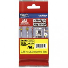 Brother P-touch Industrial TZe Tape Cartridges - Permanent Adhesive - 11/32