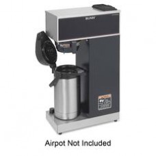 BUNN Pourover Airpot Coffee Brewer System - 1375 W - 3.80 gal - 12 Cup(s) - Multi-serve - Black