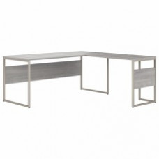 Bush Business Furniture Hybrid Platinum Gray Desking - 71.3